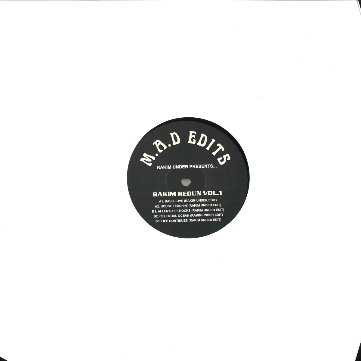 Back cover — Rakim Under — Rakim Redun Vol.1
