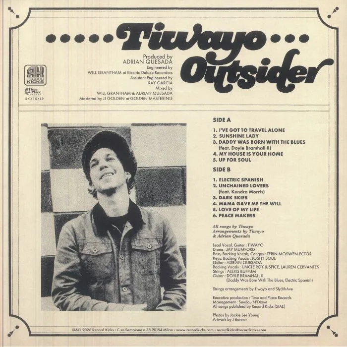 Back cover — TIWAYO — Outsider
