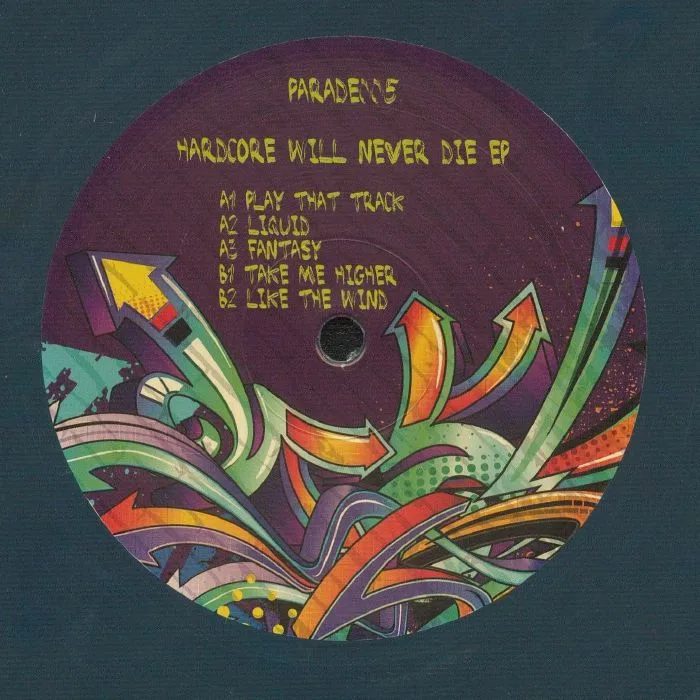 Лицевая сторона обложки — PARADE — Hardcore Will Never Die EP
