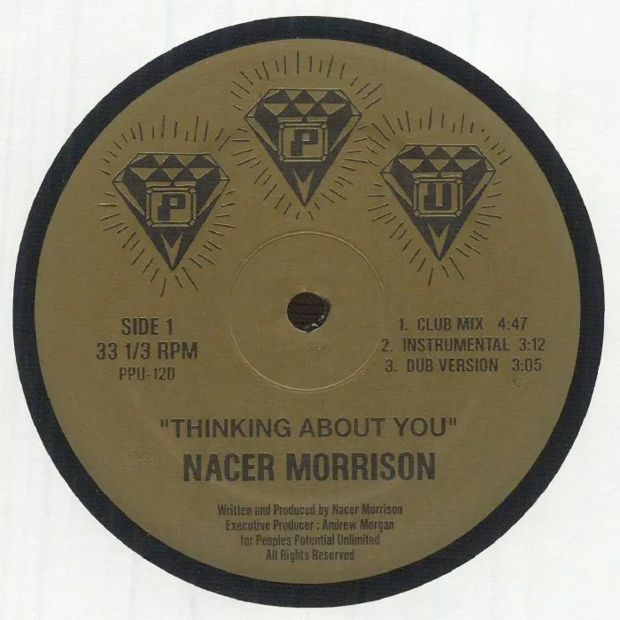 Front cover — Nacer MORRISON — Thinking About You