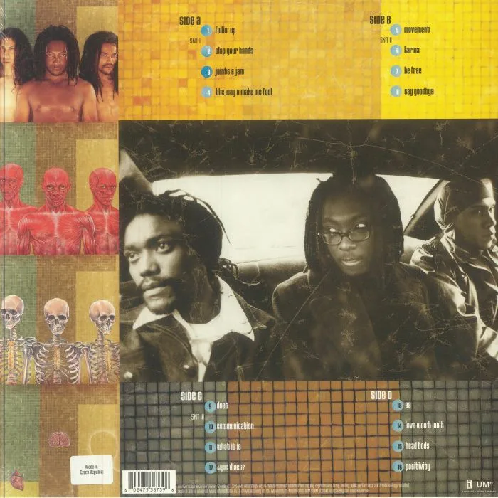 Обратная сторона обложки — The BLACK EYED PEAS — Behind The Front (reissue)