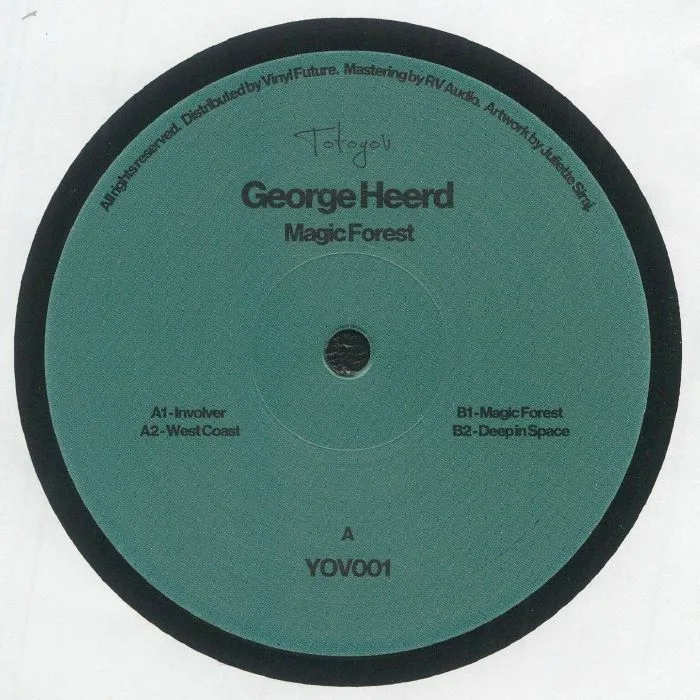 Лицевая сторона обложки — George HEERD — Magic Forest