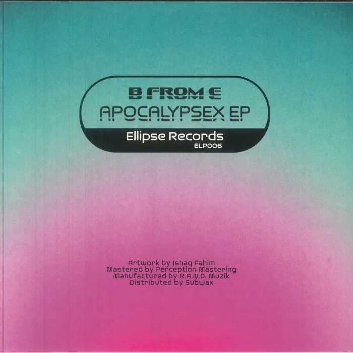 Обратная сторона обложки — B FROM E — Apocalypsex EP