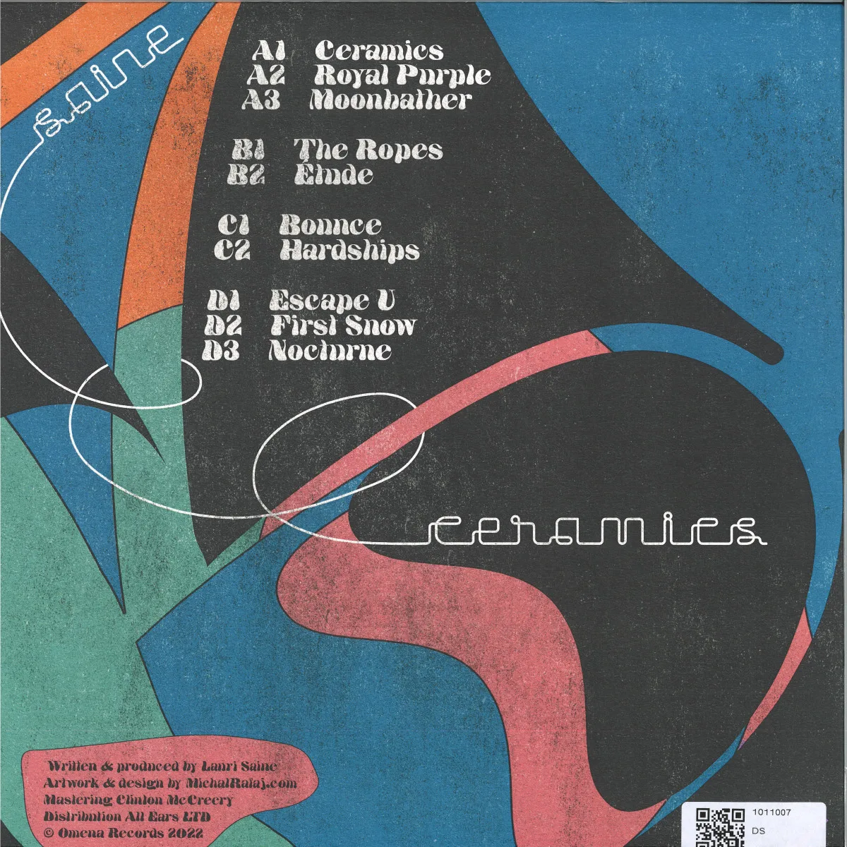 Back cover — Saine — CERAMICS 2x12"