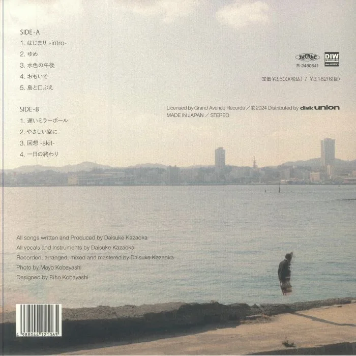 Обратная сторона обложки — Daisuke KAZAOKA — Sound Scape