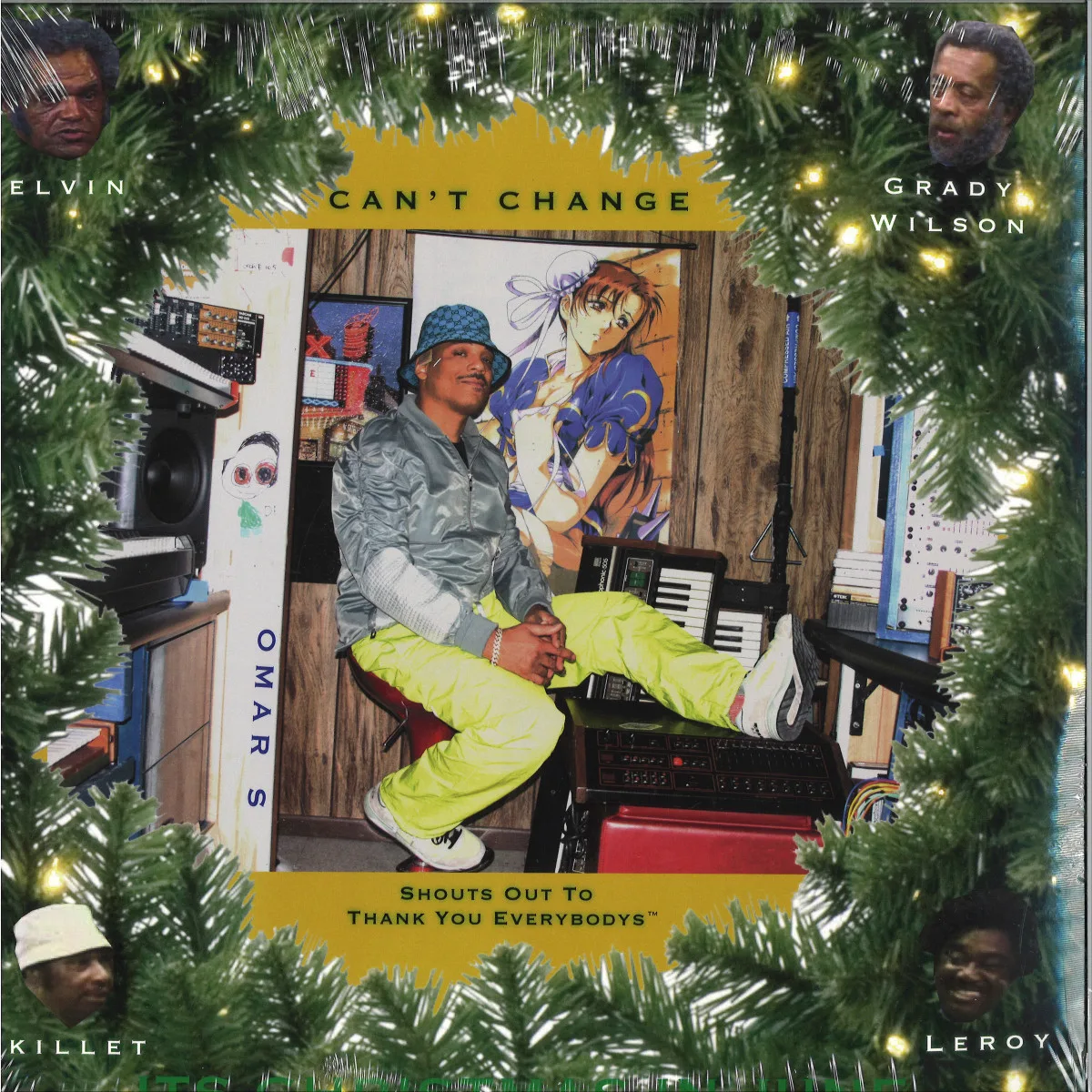Omar S — Can't Change LP 4x12"