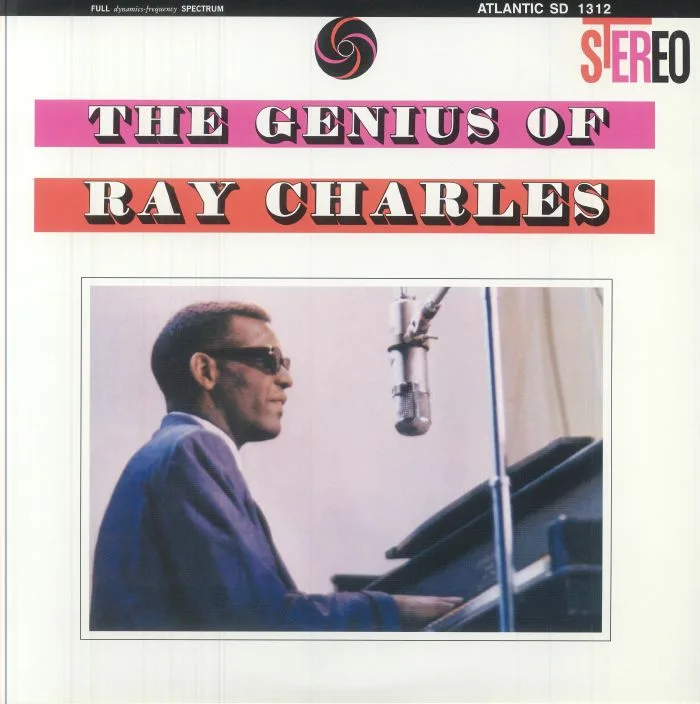 Front cover — Ray CHARLES — The Genius Of Ray Charles (Atlantic 75 Audiophile Series)