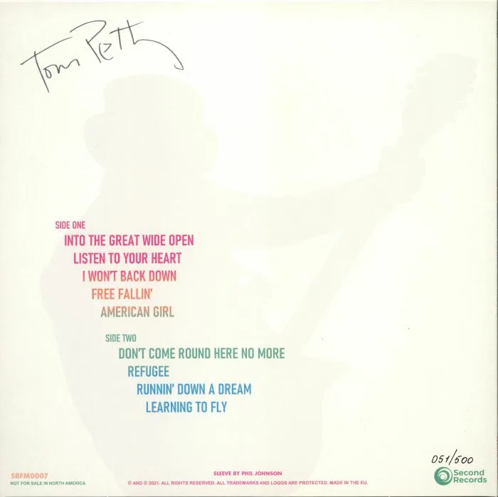 Back cover — Tom PETTY — Moonbeams & Wild Dreams: Live In Concert 1993