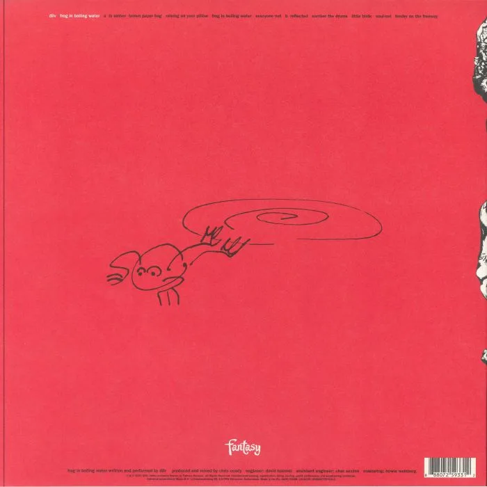 Обратная сторона обложки — DIIV — Frog In Boiling Water