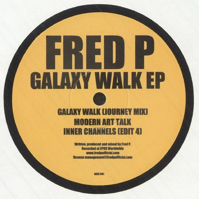 Обратная сторона обложки — FRED P — Galaxy Walk EP
