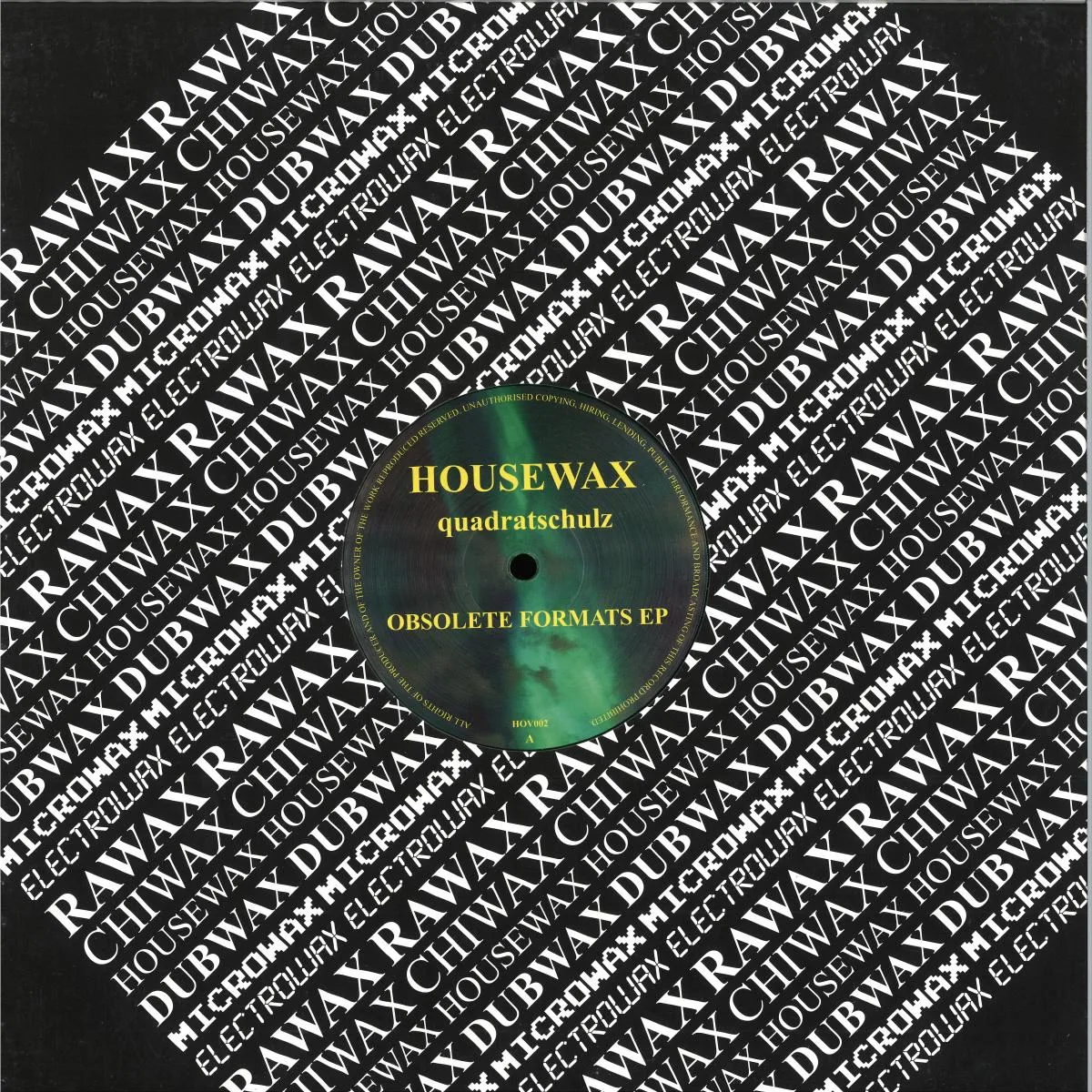Back cover — Quadratschulz — Obsolete Formats Ep