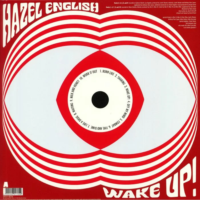 Обратная сторона обложки — Hazel ENGLISH — Wake Up