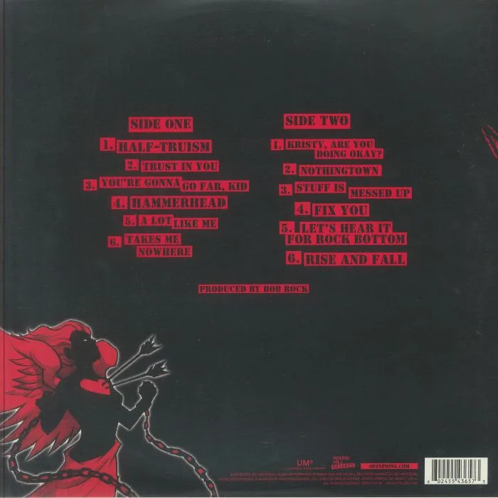 Обратная сторона обложки — The OFFSPRING — Rise & Fall Rage & Grace (15th Anniversary Edition)