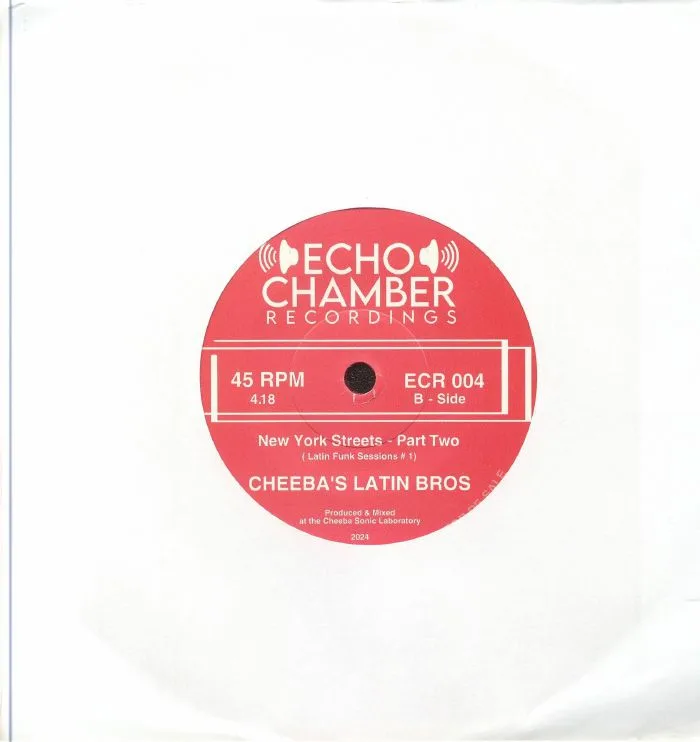 Обратная сторона обложки — CHEEBA'S LATIN BROS — New York Streets