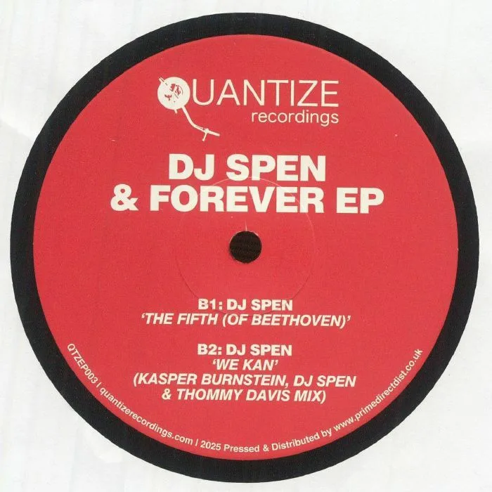 Обратная сторона обложки — DJ SPEN — And Forever EP (B-STOCK)