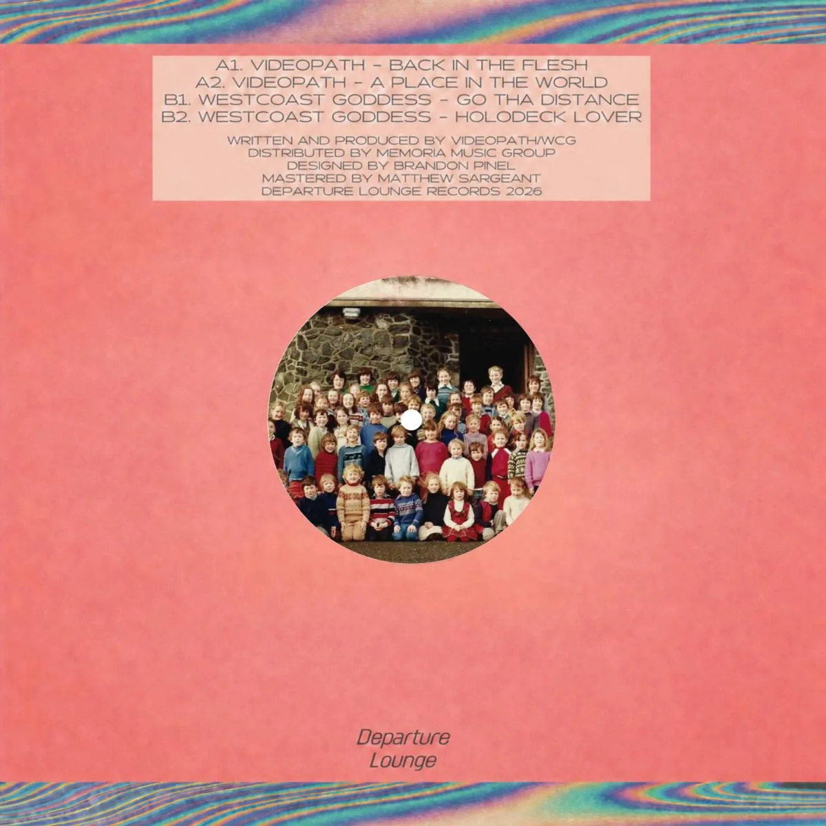 Back cover — Videopath, Westcoast Goddess — A Place In The World