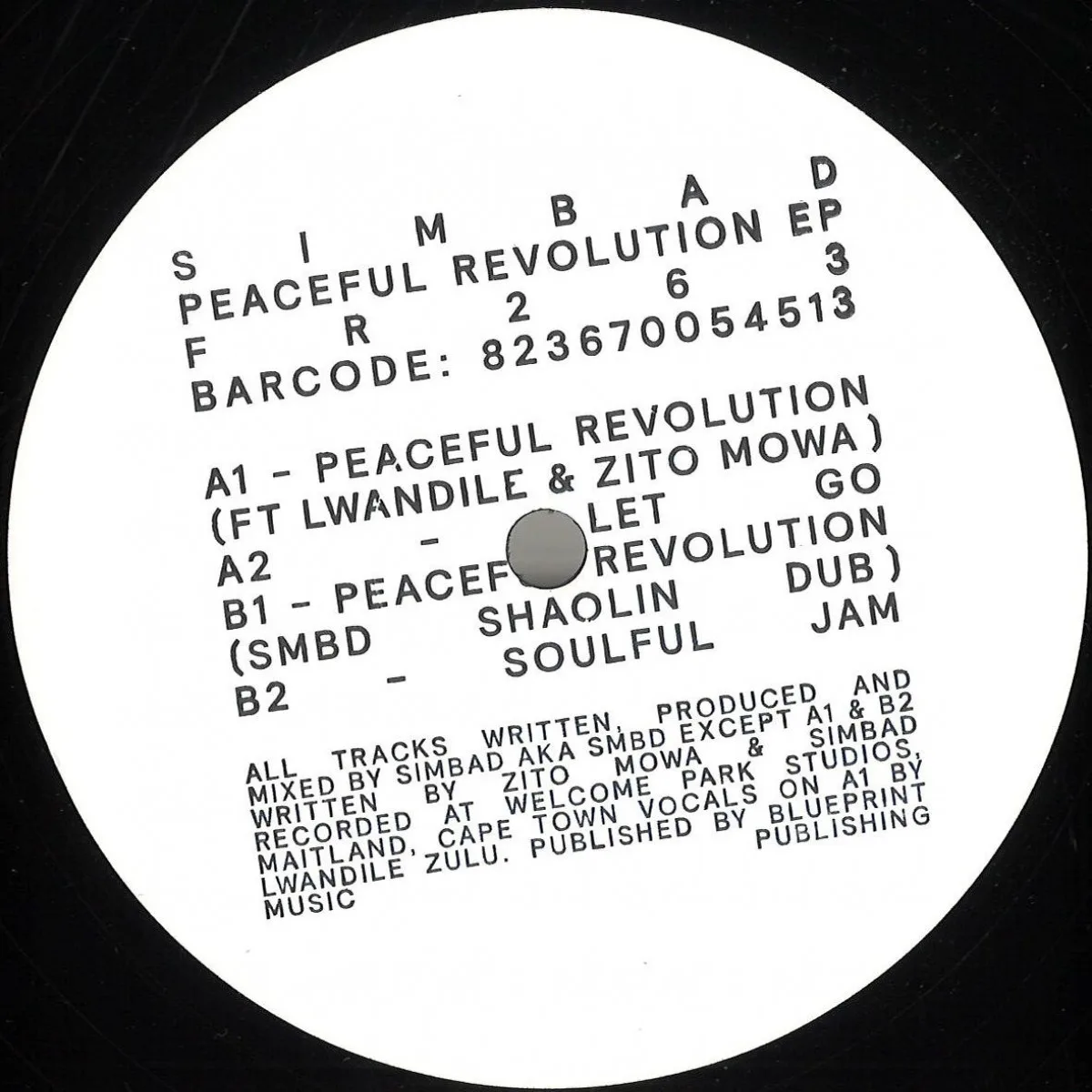 Simbad — Peaceful Revolution EP (Inc. SMBD Remix)