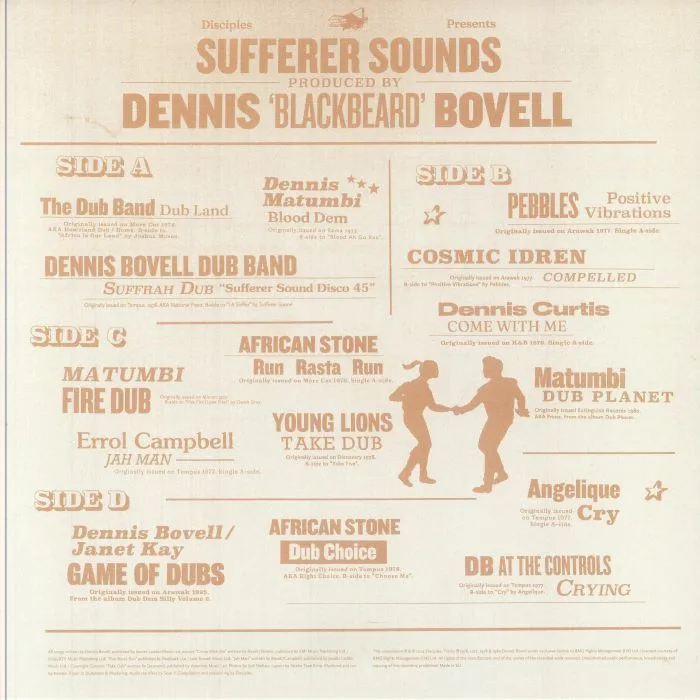 Back cover — Dennis BOVELL — Sufferer Sounds (remastered)