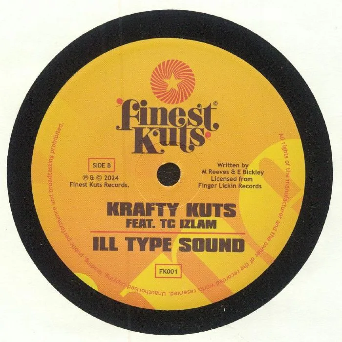 Обратная сторона обложки — KRAFTY KUTS — Ill Type Sound