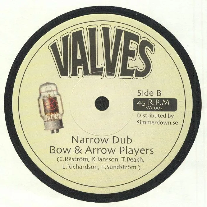 Обратная сторона обложки — Tad HUNTER / BOW & ARROW PLAYERS — Straight & Narrow
