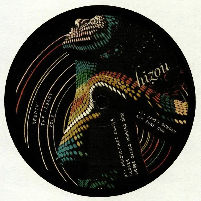 Front cover — ABACUS / CHEZ DAMIER / JAMES DUNCAN / JACKSONVILLE / SATORE — Keepin' The Legacy Vol 2