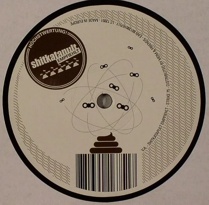Обратная сторона обложки — APPARAT / FRACTION / T RAUMSCHMIERE / FENIN / DANIEL METEO / MAGNUM 38 / SOAP & SKIN — Shitkatapult Empfiehlt EP