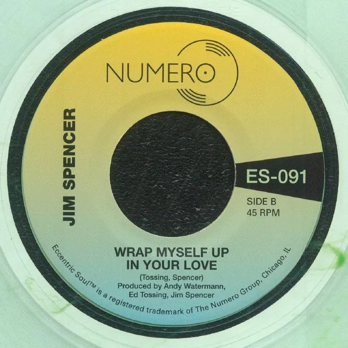 Обратная сторона обложки — SAY SHE SHE / JIM SPENCER — Wrap Myself Up In Your Love