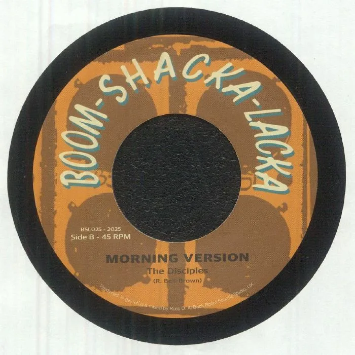 Обратная сторона обложки — DIXIE PEACH / THE DISCIPLES — Till Ah Mornin'