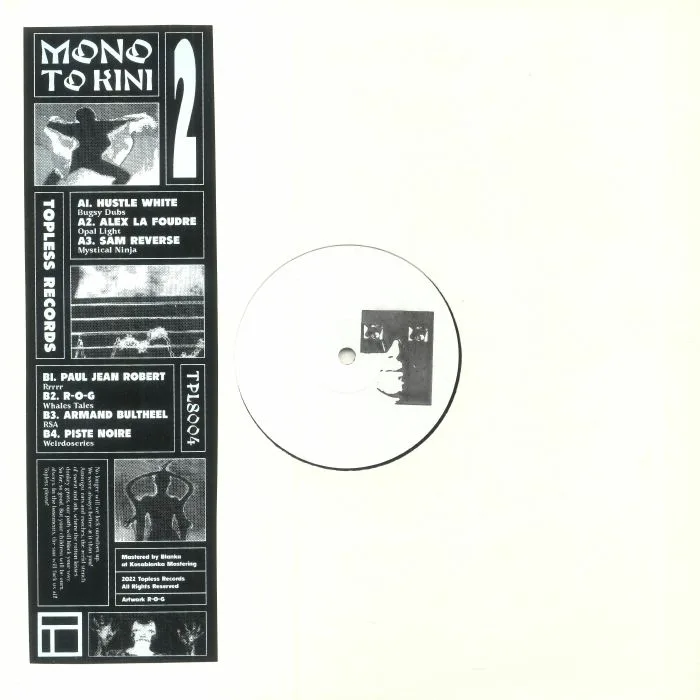 Лицевая сторона обложки — HUSTLE WHITE / ALEX LA FOUDRE / SAM REVERSE / PAUL JEAN ROBERT / ROG / ARMAND BULTHEEL / PISTE NOIRE — Mono To Kini 2