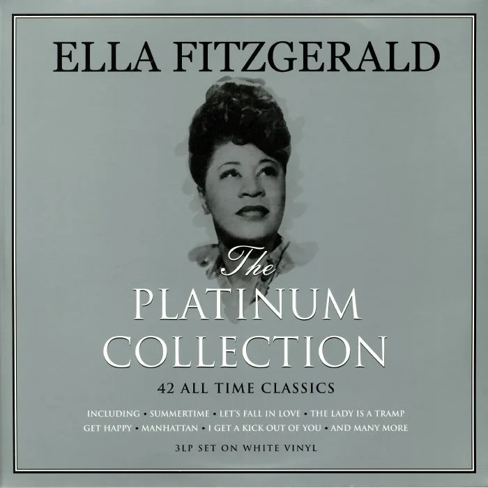 Лицевая сторона обложки — Ella FITZGERALD — The Platinum Collection