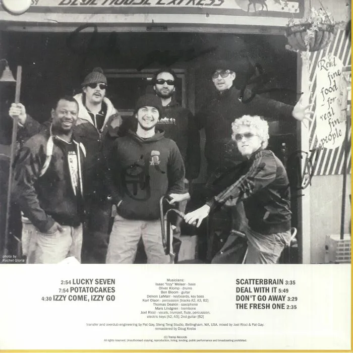 Back cover — The FUNK REVOLUTION — Don't Go Away