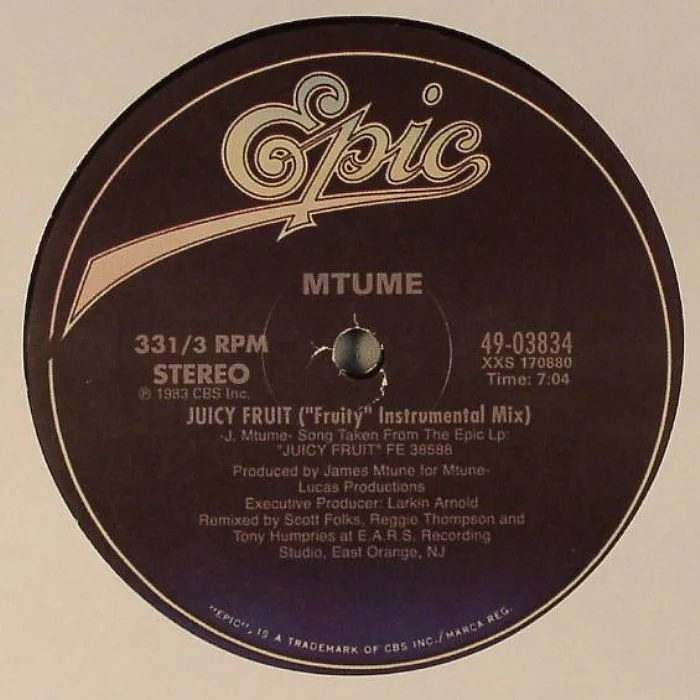 Обратная сторона обложки — MTUME — Juicy Fruit