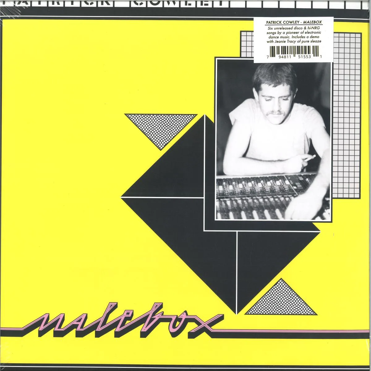 Patrick Cowley — Malebox LP