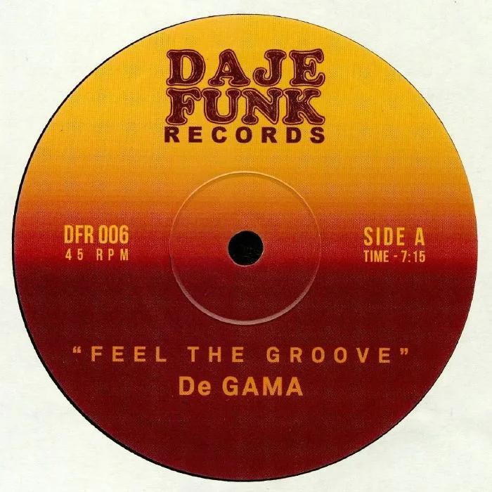 Лицевая сторона обложки — DE GAMA / G MARKUS — Feel The Groove