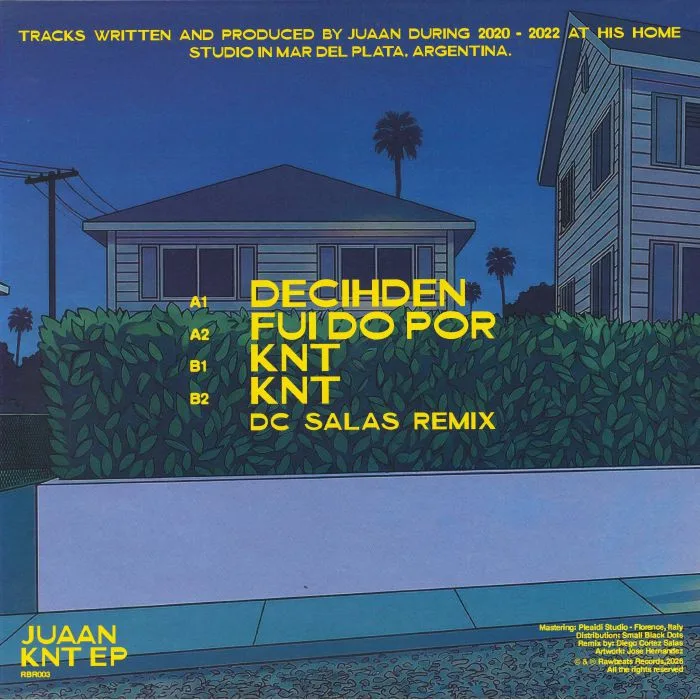 Back cover — JUAAN — KNT EP