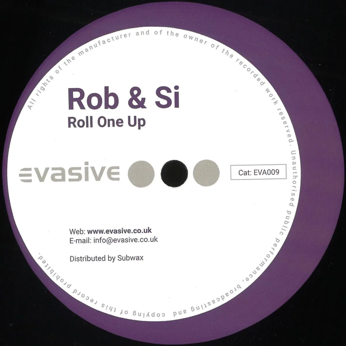 Front cover — Rob & Si — Roll One Up / Zebraz