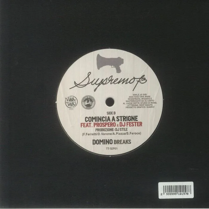 Обратная сторона обложки — SUPREMO 73 — Domino