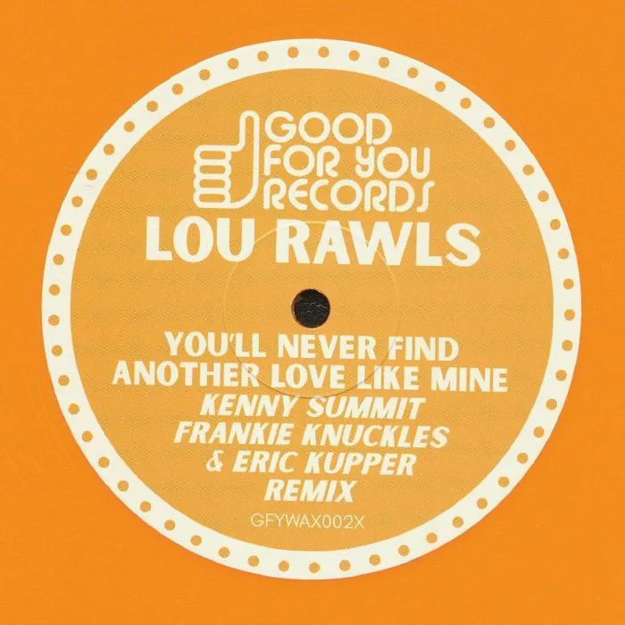 Лицевая сторона обложки — Lou RAWLS — You'll Never Find Another Love Like Mine