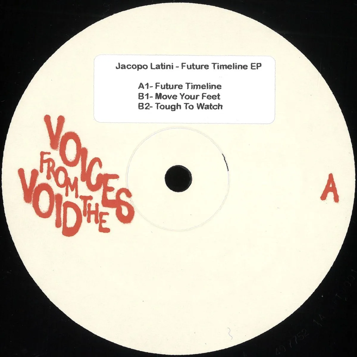 Лицевая сторона обложки — Jacopo Latini — Voices From The Void 001