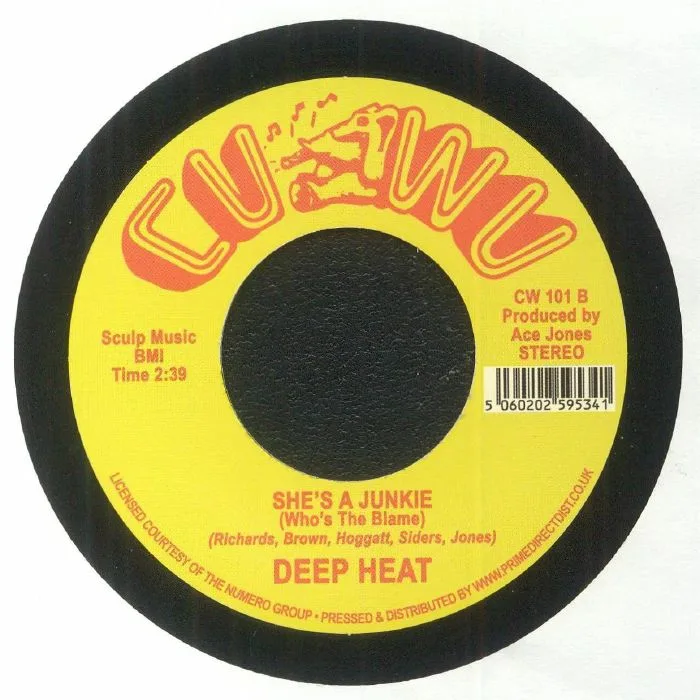 Обратная сторона обложки — DEEP HEAT — Do It Again (Record Store Day RSD 2022)