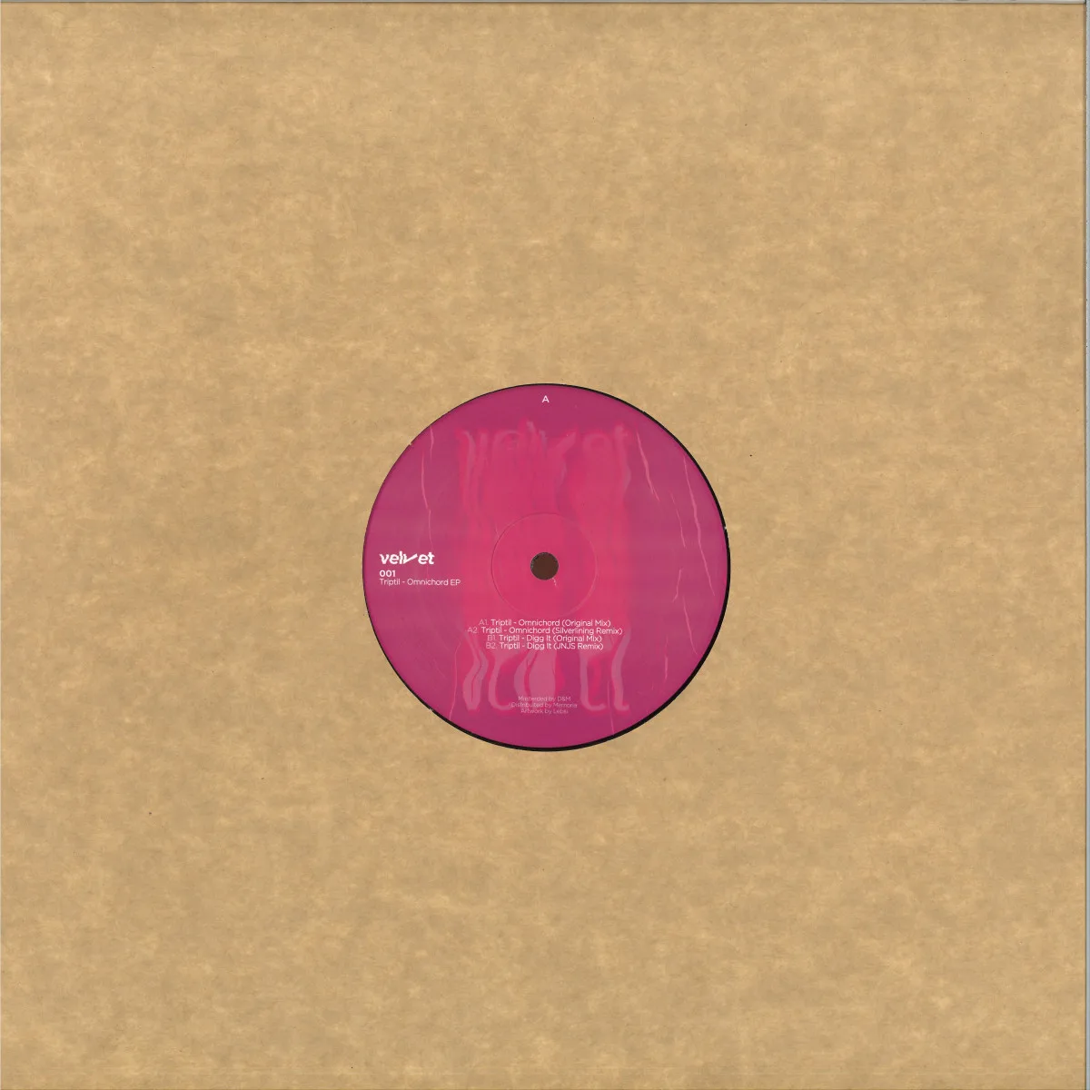 Обратная сторона обложки — Triptil — Omnichord EP