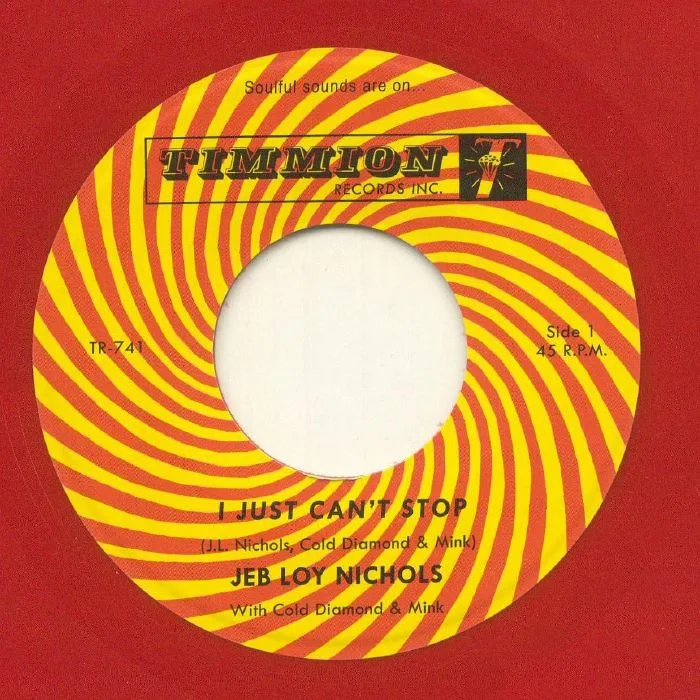 Front cover — Jeb Loy NICHOLS — I Just Can't Stop