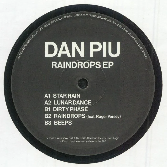 Front cover — Dan PIU — Raindrops EP