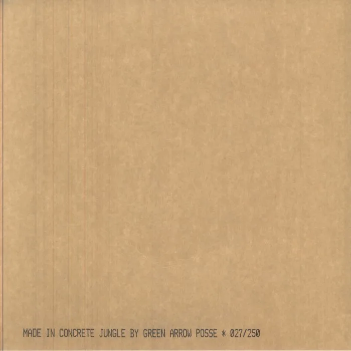 Back cover — GA POSSE — Talk Too Much