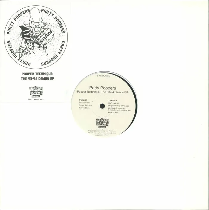 PARTY POOPERS — Pooper Technique: The 93-94 Demos EP