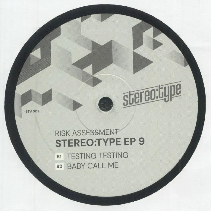 Back cover — RISK ASSESSMENT — Stereo:type EP 9