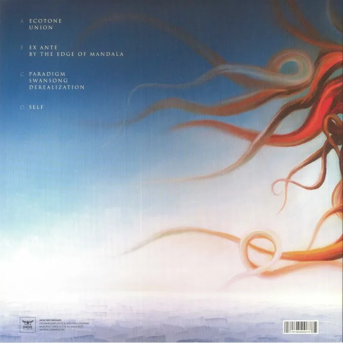 Back cover — VORBID — A Swan By The Edge Of Mandala
