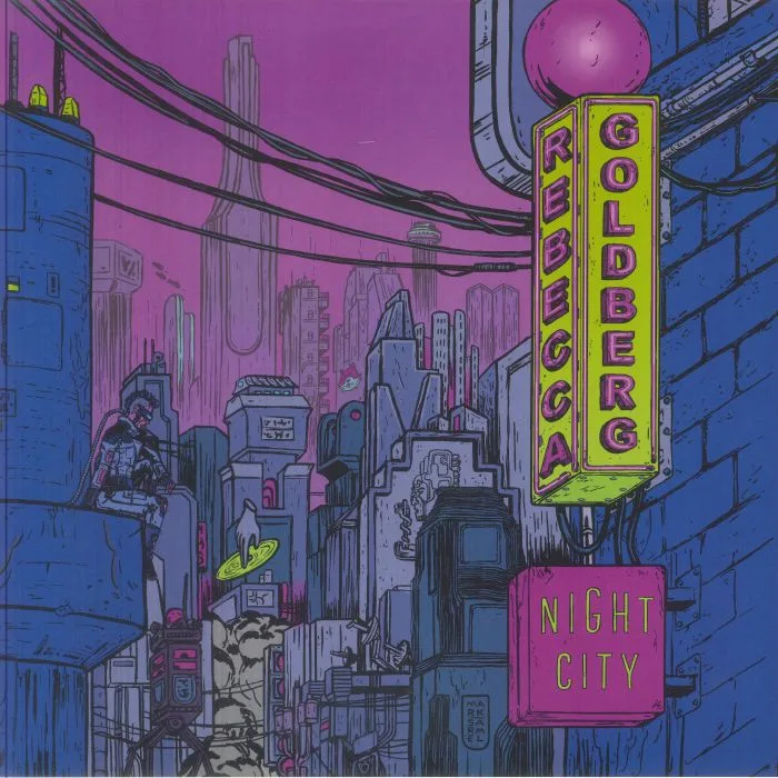 Лицевая сторона обложки — Rebecca GOLDBERG — Night City