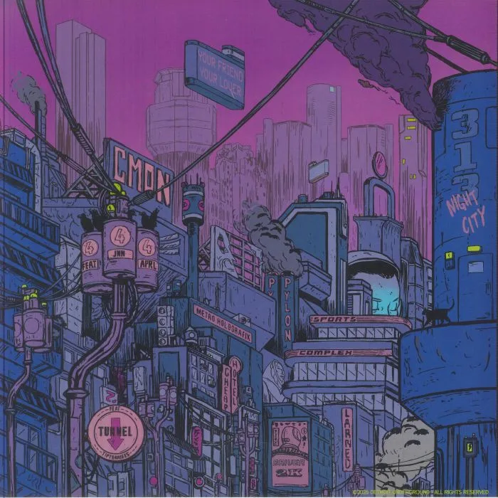 Обратная сторона обложки — Rebecca GOLDBERG — Night City