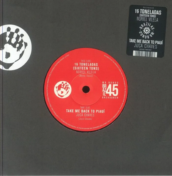 Front cover — Noriel VILELA / JUCA CHAVES — 16 Toneladas (reissue)